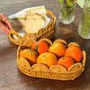 Kit 2 Cestas/Fruteiras Botânica em Rattan - Lyor