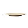 Prato Raso De Cerâmica Lines Creme 27 cm - Wolff