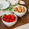 Kit 2 Bowls Brancos de Porcelana Lines - 740ml