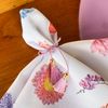 Kit 4 Porta Guardanapos em Cordão com Tassel Lavanda