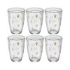 Jogo 6 Copos Altos Florence 370ml Vidro