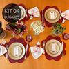 Kit 4 Lugares - Coleção Meu Amado é Meu