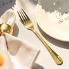 Faqueiro 18 Peças De Aço Inox  Dourado Positano Premium - Lyor