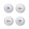 Kit 4 Pratos de Sobremesa de Porcelana Peixe e Mar - Coleção Peixes