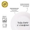Prato de Sobremesa com Frase "Seja Forte e Corajoso"