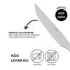 Faqueiro 18 Peças De Aço Inox  Prata Positano Premium - Lyor