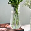 Vaso de Vidro Canelado Slim 20cm - 750ml