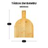 Tábua Decorativa Aura Bambu - Lyor
