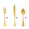 Faqueiro 18 Peças De Aço Inox  Dourado Positano Premium - Lyor