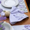 Guardanapo em Linho Misto - Coleção Jardim de Lavandas
