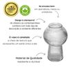 Kit 2  Vasos Lines Globo Superior 780ml - Wolff