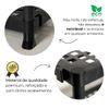 Estante Modular Reforçada 4 Prateleiras Preta Plástico 60cm