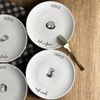 Kit 4 Pratos De Sobremesa - Coleção Memórias De Um Lar