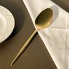 Colher de Servir de Aço Inox Ópera Champanhe - Lyor
