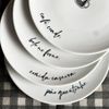 Kit 4 Pratos De Sobremesa - Coleção Memórias De Um Lar