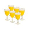 Conjunto com 6 Taças Bico De Abacaxi Lyor - 325ml