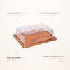 Kit Boleira + Porta Frios de Bambu Darker com Tampa - Wolff