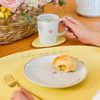 Kit 4 Canecas de Porcelana com Filete de Ouro - Foi Por Amor