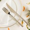 Faqueiro 12 Peças Bambu Elegant Aço Inox Prata Linha Premium