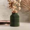 Vaso Canelado Ondas Textura Minimalista - Verde