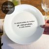 Prato de Sobremesa com Frase "As misericórdias do Senhor..."