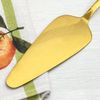 Espátula para Bolo de Aço Inox Dourado Positano Premium - Lyor