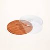 Boleira de Bambu Darker com Tampa 28cm - Wolff