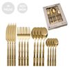 Faqueiro 16 Peças de Aço Inox Bambu Elegant - Lyor