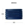 Porta Guardanapo Textura Cordão Azul  - Coleção Peixes