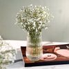 Vaso de Vidro Canelado Slim 15cm - 550ml