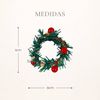 Kit 4 Porta Guardanapos - Guirlanda de Natal