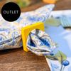 OUTLET Porta Guardanapo Quadrado Textura Amarelo