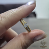 Anel de Noivado Lumini em Ouro