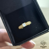 Anel de Noivado Lumini em Ouro