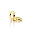 Par de Alianças Majestic Gold 4mm