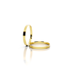 Par de Alianças Slim Classic Gold 2mm