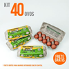 KIT 40 Ovos caipiras