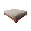 Cama Madeira Maciça Japonesa Saitama Super King Imbuia