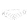 Cama Madeira Maciça Japonesa Saitama Super King Imbuia