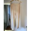 Calca Pantalona Bordada Amarelo