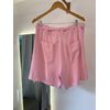 Short Sara Com Cinto Rosa