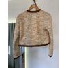 Casaqueto Tweed Shine Rosa