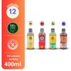 Kit Mix com 12 Viver de Kombucha Sabores Sortidos de 400ml