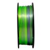 Filamento PLA Duo Color Prata e Verde Neon - High Speed - 1,75mm 1Kg