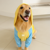 Moletom Barilo Woofbox Amarelo E Azul Para Cães