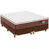 Conjunto Box Queen Evolution Pillow Top 158x74 Reconflex