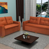 Conjunto Sofa Icaro Veludo Light Grafite J.A ESTOFADOS