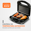Sanduicheira S-07 800W Preto/Inox Mondial