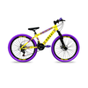 Bicicleta Aro 26 Grau F/Disco 21v Amarelo Fosco D Colli