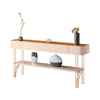 Aparador Vivant 1.6 Off White/Cinamomo Hb Moveis